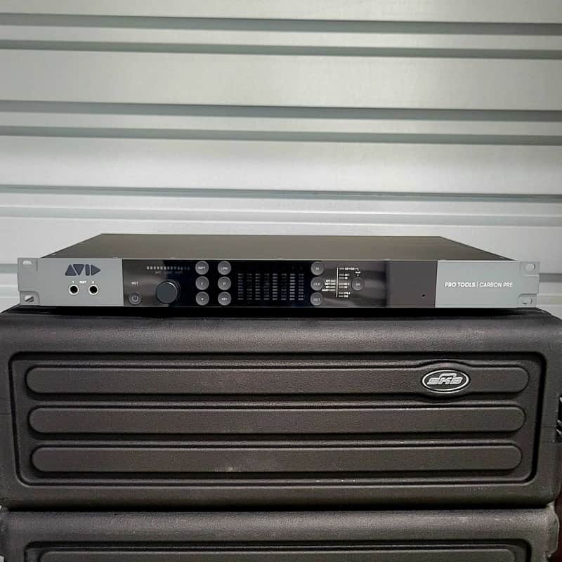 Avid Carbon Pre 8 8-Channel Microphone Preamp 2023 - Present - Black image 1