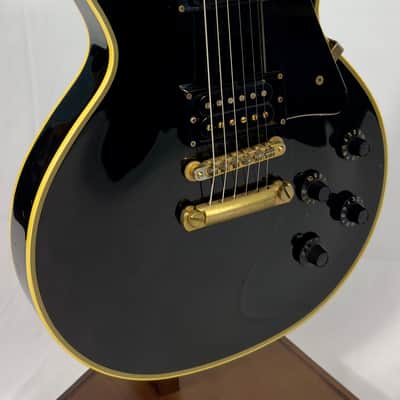 Greco EGC-480LP Les Paul Custom Black Beauty Electric Guitar MIJ Japan Fujigen 1990 image 3