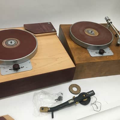 Rek O Kut Rondine Jr L 34 BUNDLE with Audax KT12 Transcription Tonearm 1950's image 1