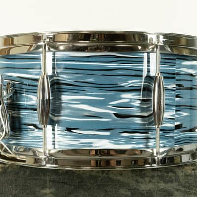 C&C Drum Co 6x14 "Bowling Ball" Mahogany Poplar Mahogany Snare Drum image 4