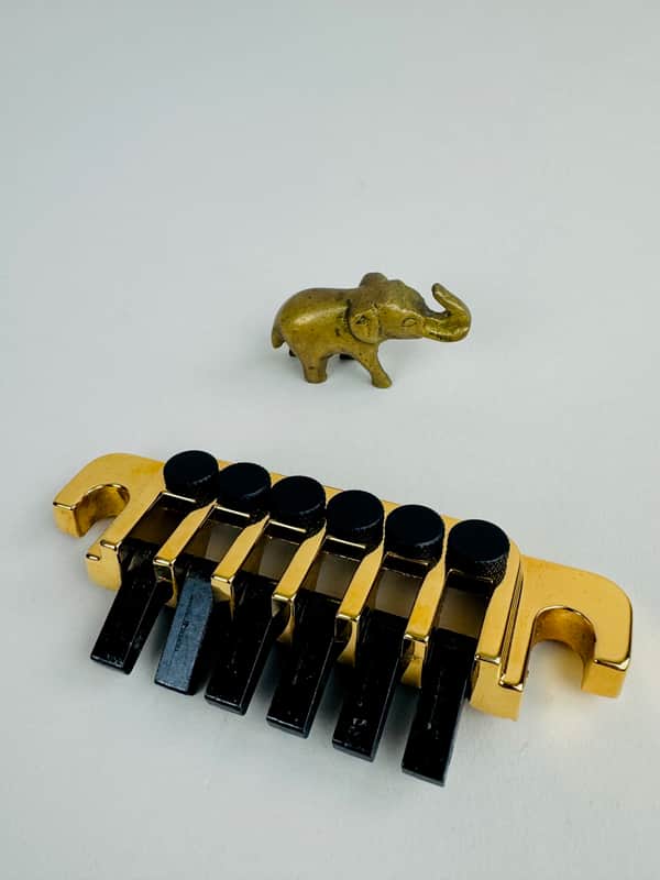 Gibson TP-6 Fine-Tune Tailpiece – Made in USA '80s - Gold image 1