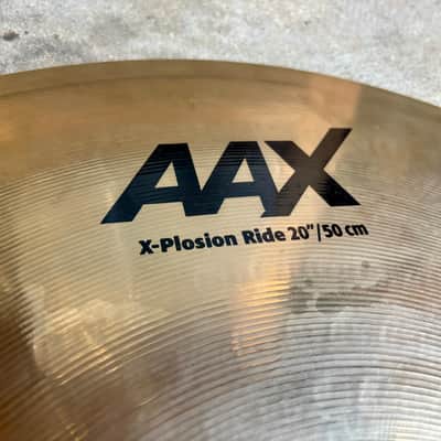 Sabian 20" AAX X-Plosion Ride Cymbal 2014 - 2018 - Brilliant image 2