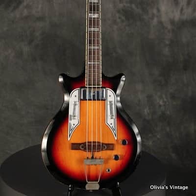 Airline/Valco/Supro Pocket Bass 1962 Sunburst image 2