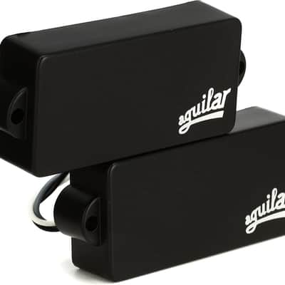 Aguilar DCB-4P Dual Ceramic P-Bass Pickup Set - Black image 1