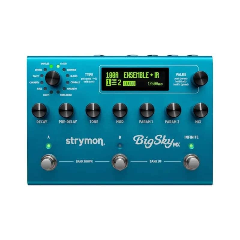 Strymon BigSky MX Reverb 2024 - Present - Blue image 1