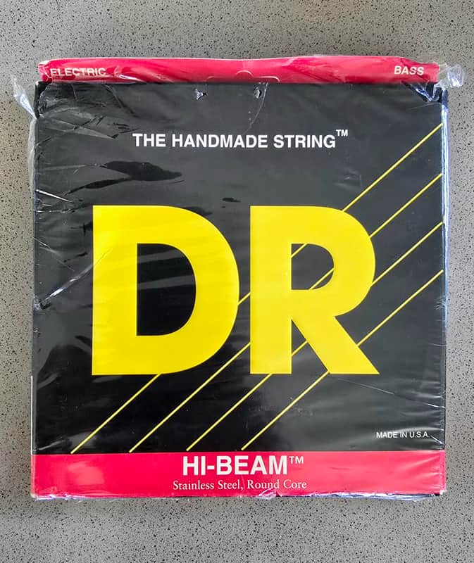 Brand new, unopened DR Hi-Beam round wound bass strings .045 .064 .085 .105 image 1