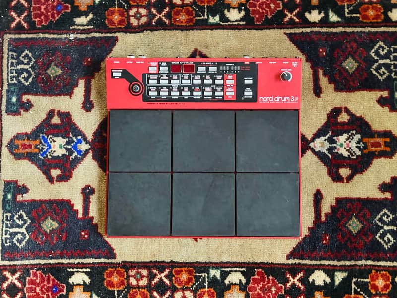 Nord Drum 3P 6-Channel Modeling Percussion Synthesizer 2016 - Present - Red image 1