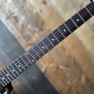 Gibson Custom 1958 Mahogany Flying V Reissue VOS *Only 6.35 Pounds!!* - Antique Natural 851264 image 6