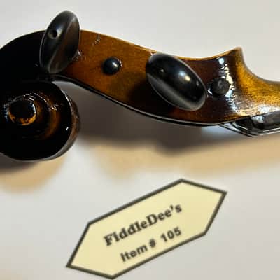 Vintage 4/4 Unlabeled Copy of Antonio Stradivarius 1905-1910 - Dark Finish image 7