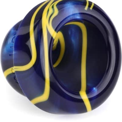 Pickett Acrylic Trumpet Mouthpiece Top - 3C Thunderbolt Swirl image 2