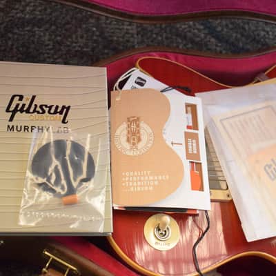 Gibson Murphy Lab 1959 Les Paul Standard Washed Cherry Ultra Light Aged Fuller's Exclusive image 12