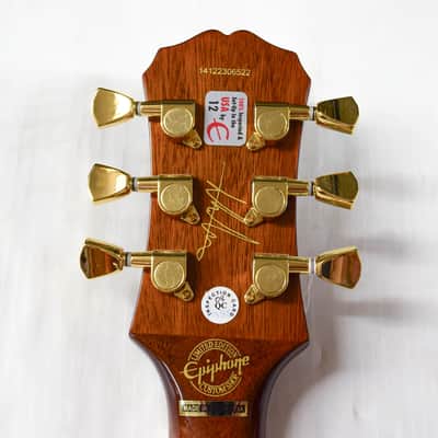 Epiphone Lee Malia Custom Artisan Les Paul 2014 - 2019 - Walnut image 13