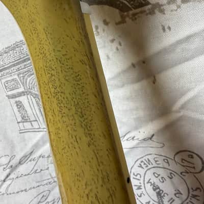Epiphone Inspired by Gibson Custom Shop '60 Les Paul Special Double Cutaway TV Yellow Gibson Style Open Book Headstock image 5