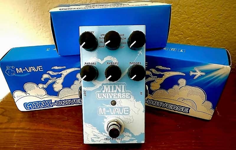 M-VAVE Mini Universe Reverb Pedal 9 Mode Pure Digital FREE SHIPPING image 1