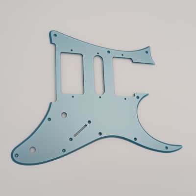 metallic ice blue acrylic pickguard for IBANEZ rg350dx guitar image 2