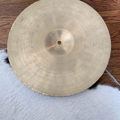 Zildjian 14" A. Zildjian '70s Stamp New Beat Hi-Hat Cymbals (Pair) 1970s - Traditional image 6