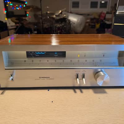 Pioneer TX-6800 Stereo Tuner FM/AM Radio Receiver Silver Face Near Mint Serviced image 2