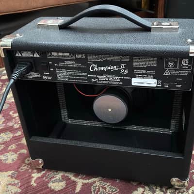 LOCAL PICKUP - Fender Champion II 25 25-Watt 1x8" Guitar Combo 2024 - Present Black image 4