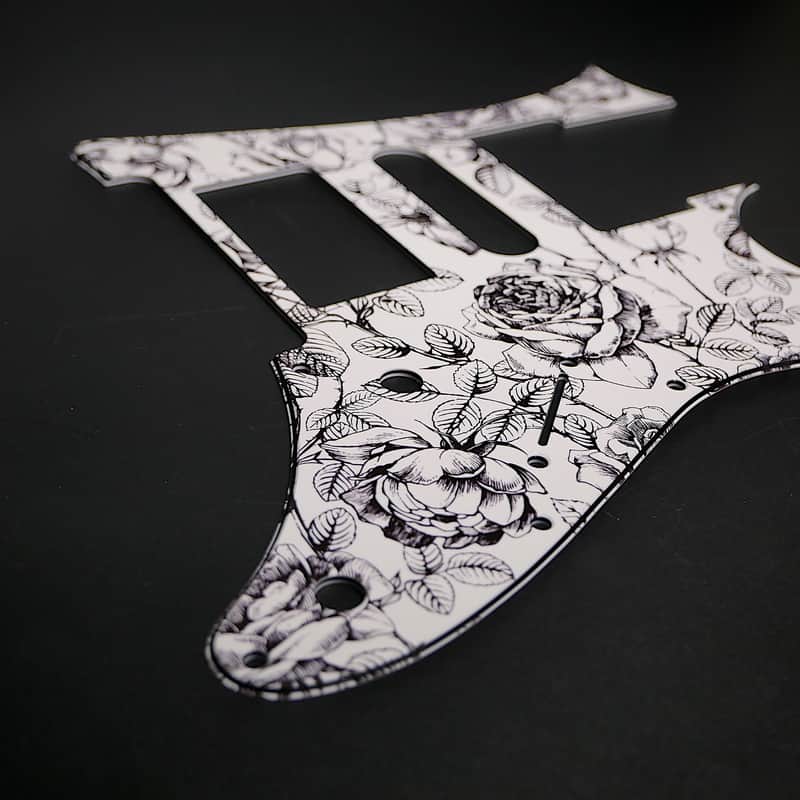 Floral #12 / Ibanez Pickguard / RG350 / JEMJR / Graphic / Stormguitar image 1