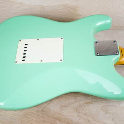 Fender Made In Japan Exclusive Classic '60s Stratocaster 2016 Surf Green Japan w/ Bag image 8