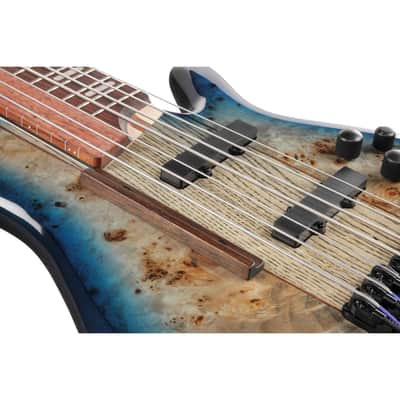 Ibanez SR Bass Workshop SRA7 7-String Bass Guitar - Cosmic Blue Starburst image 10