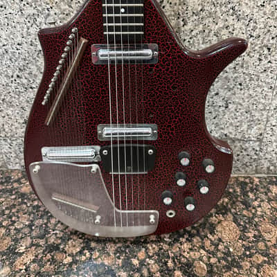 Coral / Danelectro Model 3S19 Vincent Bell Electric Sitar, 60's image 4