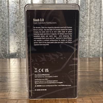 Seymour Duncan Slash 3.0 Humbucker Bridge Reverse Zebra 4 Conductor Guitar Pickup 11104-42-RZ-4C-bpSh image 3