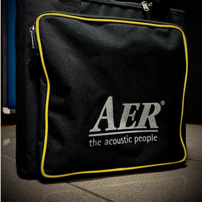 AER Compact Mobile2 Portable 60-Watt Acoustic Guitar Combo 2010s - Black image 2