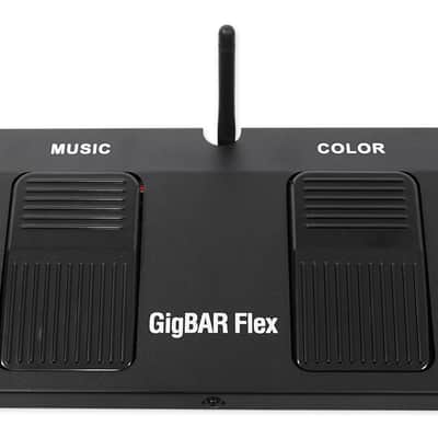 Chauvet DJ GigBAR Flex Lighting System w/ 2) Derby+2) Par Can Lights+Footswitch image 7
