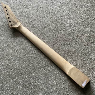 Black Reversed Headstock Guitar Maple Neck, Rosewood Fingerboard 24 Frets image 3