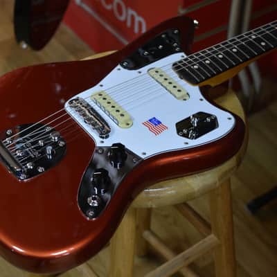 Fender Johnny Marr Jaguar Electric Guitar Metallic KO image 3