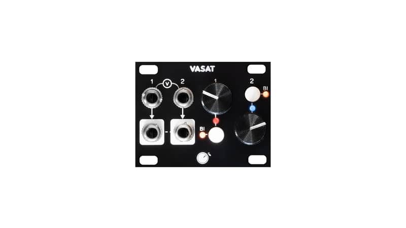 Plum Audio VASAT - Expandable 1U Mixer / Offset / Attenuverter - Black image 1