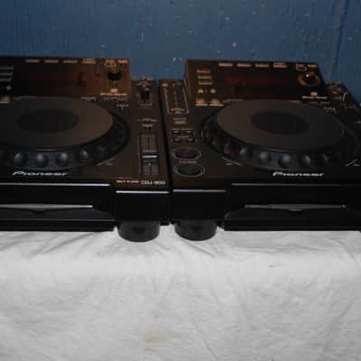 (2) Pioneer CDJ-900 CDJ Pro DJ Player Turntables imagen 2
