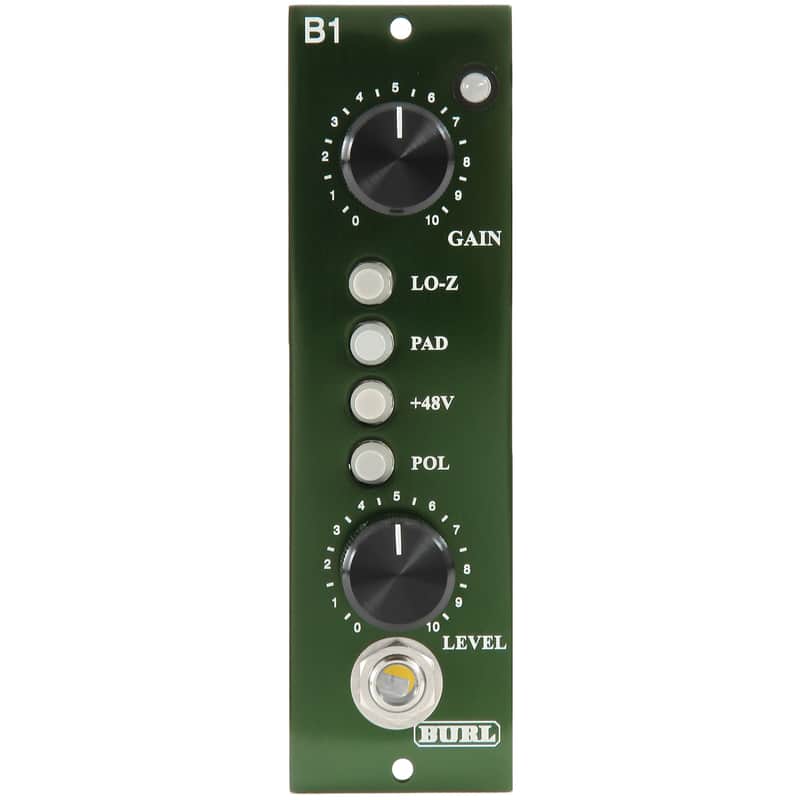 Burl B1 500 Series Mic Preamp Module with Nickel Output Transformer image 1