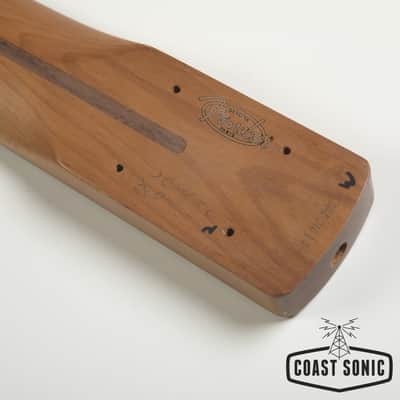 Mint Fender Roasted Maple Vintera '50's Precision Bass Neck image 5