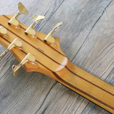 Awesome! Bill Moll Custom 6-String Electric Bass Guitar + Coffin Case image 21
