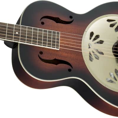 Gretsch G9241 Alligator Round Neck Resonator Acoustic Electric Guitar image 4