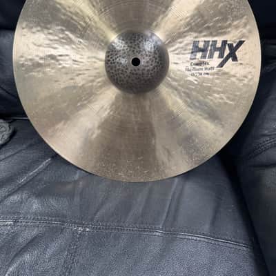 Sabian 15" HHX Complex Medium Hi-Hat Cymbals (Pair) 2019 - Present - Natural image 1