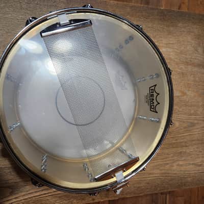Premier Artist Brass 14" x 6.5" Snare - Brass W/ Roadrunner Soft Case image 6