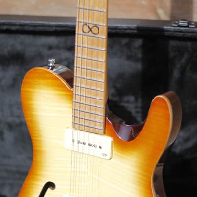 Chapman ML3 Pro Traditional Semi-Hollow 2019 - Vintage Honey Burst image 7