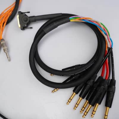 Switchcraft PT16TRS2DB25 1/4" TRS - DB25 Panel w/ Mogami Gold Cables! #58825 image 14