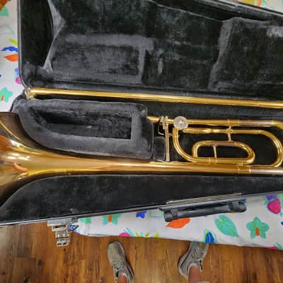 Yamaha YSL 448G F TRIGGER TROMBONE NICE image 1