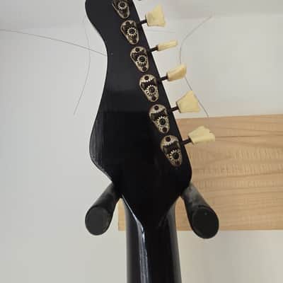 Vintage 1960s Klira Triumphator Electric Guitar - Red Vinyl - Fully Serviced - Pro Setup 1.9mm image 12