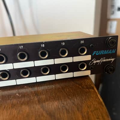 Furman PB-40 Patchbay - 40× 1/4" TRS / TS In/Out with Rack mount bolts. image 5