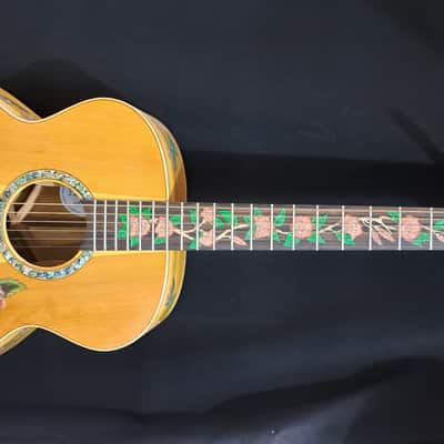 Blueberry Handmade Acoustic Guitar Grand Concert image 3