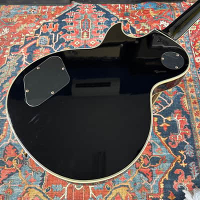 *Video* Fernandes/Burny RLC-55 Les Paul Custom Black - 1998 image 5