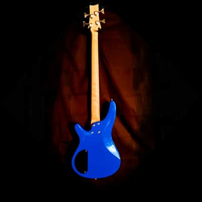 🎸+AMP! Unmarked "EyeBuzz" S Style Electric Bass Guitar +Rosewood Fretboard +Cable!🎸 image 17