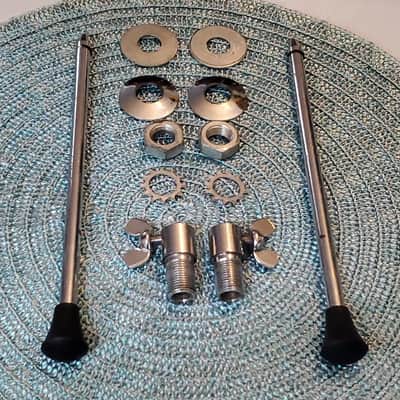 LUDWIG STANDARD model BASS DRUM LEGS & HOLDERS * DISAPPEARING TELESCOPING Type (Spurs & Mounts) image 2