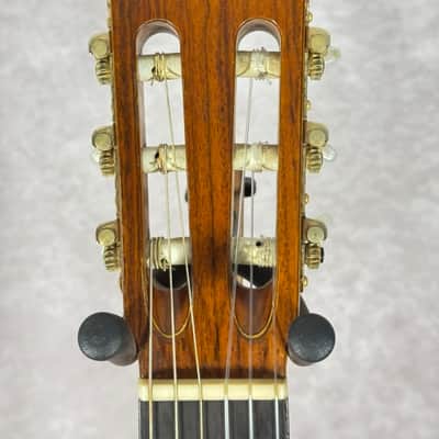 Takamine EC132C 1980s Classical Guitar With Prized "Brownie" Pre amp pickup image 5