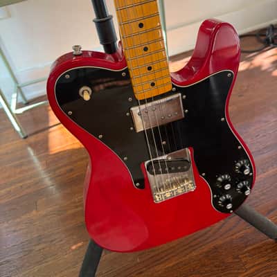Fender American Vintage "Thin Skin" 1972 Telecaster Custom 2018 - Transparent Crimson Red with Lollar Pickups image 5